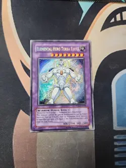 Elemental Hero Tera Firma PP02-EN009 Secret Rare NM Yugioh - Image 1