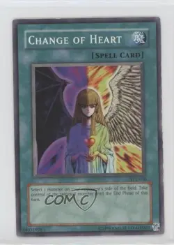 Change of Heart Unlimited YuGiOh Starter Deck Yugi Evolution #SYE-030 2004 - Image 1