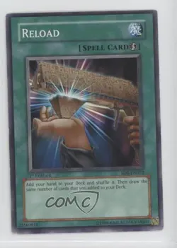 Reload 1st Ed. YuGiOh Fury From the Deep Structure Deck #SD4-EN022 2005 - Image 1