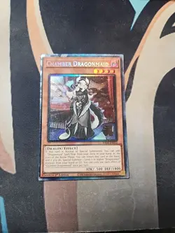 Chamber Dragonmaid - RA04-EN032 Prismatic Collector' s Rare 1st Ed NM Yugioh - Image 1