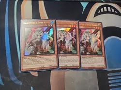3x Ghost Ogre & Snow Rabbit RA04-EN015 Ultra Rare 1st Ed NM Playset X3 Yugioh - Image 1