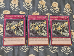 Ogdoadic Calling x3 ANGU-EN013 Rare 1st ed Yugioh - Image 1