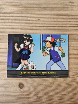 Topps - Pokemon - The School of Hard Knocks - Non Holo - EP9 - Series 2 Card - Image 1