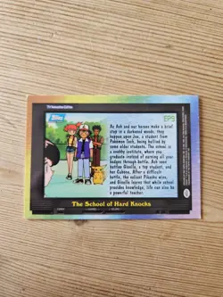 Topps - Pokemon - The School of Hard Knocks - Non Holo - EP9 - Series 2 Card - Image 2