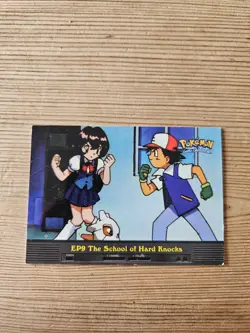 Topps - Pokemon - The School of Hard Knocks - Non Holo - EP9 - Series 2 Card - Image 1