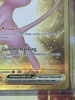 Pokemon Mew EX Holo Card 205/165 Scarlet and Violet 151 Series - Image 4