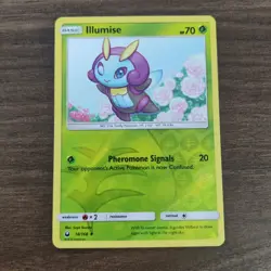 Illumise 18/168 - LP REVERSE HOLO SM Celestial Storm - 2018 Pokemon TCG Card - Image 1