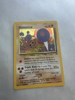 Hitmontop 3/75 1st Edition Holo Foil Pokemon TCG Card - Image 1