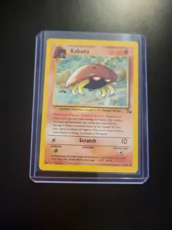 Kabuto - Fossil Set - 50/62 - Common - Pokemon Card - Unlimited Edition - Image 1