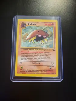 Kabuto - Fossil Set - 50/62 - Common - Pokemon Card - Unlimited Edition - Image 4