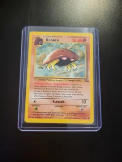 Kabuto - Fossil Set - 50/62 - Common - Pokemon Card - Unlimited Edition - Image 5