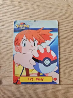 TV3 Misty Topps TV Animation Edition Pokemon Card - Image 1