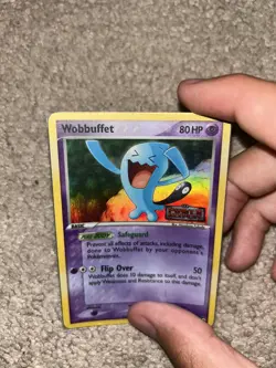 Wobbuffet 24/108 EX Power Keepers Reverse Holo Stamped Pokemon Card NM - Image 1