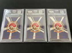 Pokemon Trading Card PSA8 Lot Misty Electabuzz Machop Machamp Cards - Image 2