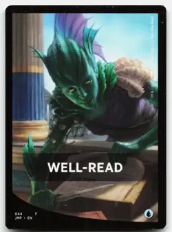 MTG Well-Read Theme Card T Jumpstart 44 MP - Image 1