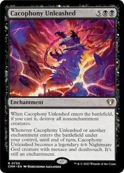 MTG - Cacophony Unleashed - CMM 0730 - Commander Masters - Rare - Magic - Image 1