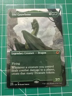1x Old Gnawbone, Borderless Art, Magic MTG NM - Image 1