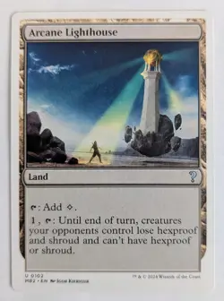 Arcane Lighthouse (White Border) Mystery Booster 2 Regular, NM - MTG - Image 1
