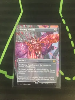 MTG Magic The Gathering Pithing Needle Borderless Commander - Image 1