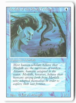 Merfolk of the Pearl Trident - Revised Edition () - MTG - Image 1
