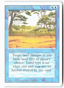 Phantasmal Terrain - Revised Edition () - MTG - Image 1
