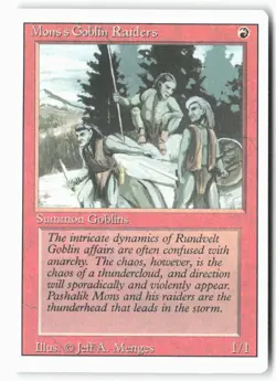 Mons's Goblin Raiders - Revised Edition () - MTG - Image 1