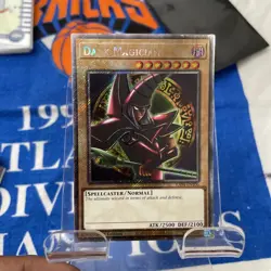 *** DARK MAGICIAN ARKANA *** QUARTER PLATINUM SECRET RARE ART RA04-EN106 YUGIOH - Image 1
