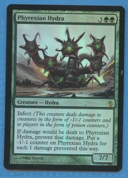 MTG: Mirrodin Besieged: Phyrexian Hydra: FOIL - Image 1