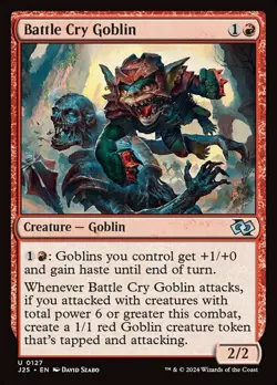 Battle Cry Goblin, Foundations Jumpstart NM x 1 MTG - Image 1