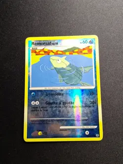 Remoraid 90/127 Reverse Platine de base Carte Pokemon FR - Image 1