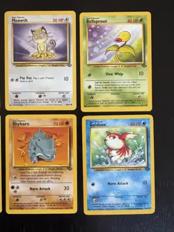 Pokemon TCG Jungle Set - lot of 8 Cards Common - LOT #16 LP / LP+ - Vintage WOTC - Image 3