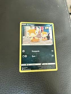 Pokemon Champion's Path Scraggy #41/73 Common - Image 1