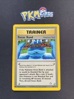 Pokemon TCG Focus Band Neo Genesis 86/111 Regular Rare MP. - Image 1