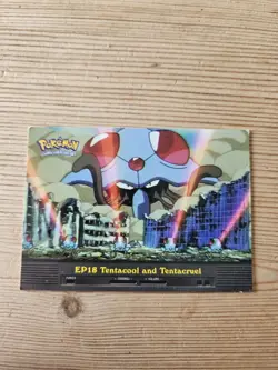 Tentacool and Tentacruel EP18 Holo - Pokemon Topps Series 2 - 1999 - Image 1