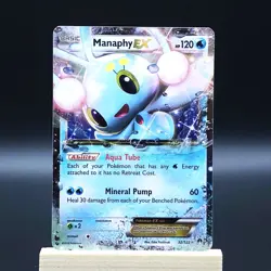 Manaphy EX - 32/122 Ultra Rare Holo (Breakpoint) LP - Pokemon TCG - Image 1