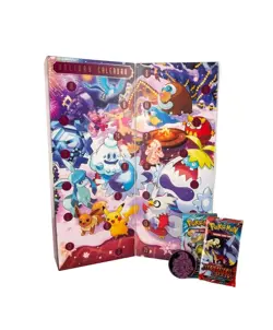 Pokemon TCG 2025 Holiday Advent Calendar New Sealed - Image 3