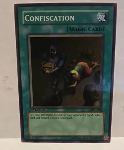 YUGIOH CONFISCATION SUPER MRL-038 LIGHT PLAYED 1ST EDITION - Image 3