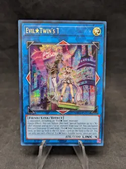 Evil Twin's Trouble Sunny -MP22-EN216-Yugioh- Tin of the Pharaoh's -MISPRINT -NM - Image 1