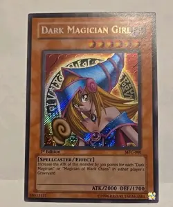 YUGIOH DARK MAGICIAN GIRL ULTRA MFC-000 1ST EDITION NEAR MINT - Image 3