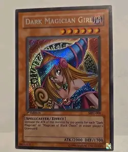 YUGIOH DARK MAGICIAN GIRL ULTRA MFC-000 1ST EDITION NEAR MINT - Image 4