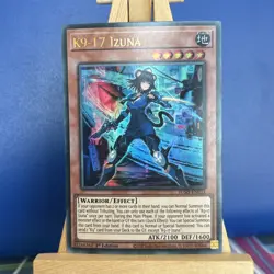 JUSH-EN031 K9-17 Izuna Ultra Rare 1st Ed YuGiOh - Image 1