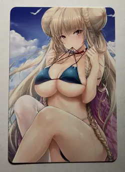 SEXY HEROINE WAIFU Formidable AZUR LANE ACG PREMIUM HOLOFOIL CARD NM - Image 2