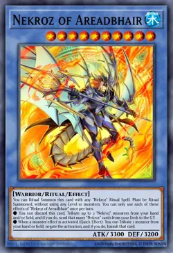 BLMM-EN135 "Nekroz of Areadbhair" Secret Rare YuGiOh! NEW - Image 1