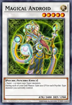 BLMM-EN147 "Magical Android" Secret Rare YuGiOh! NEW - Image 1