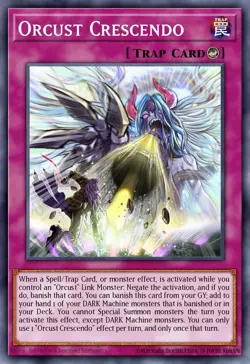BLMM-EN098 "Orcust Crescendo" Emblazoned Ultra Rare YuGiOh! NEW - Image 1