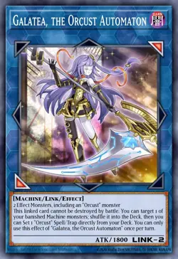 BLMM-EN093 "Galatea, the Orcust Automaton" Emblazoned Ultra Rare YuGiOh! NEW - Image 1