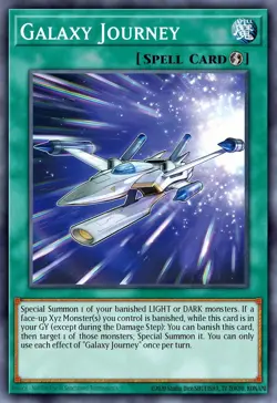 BLMM-EN040 "Galaxy Journey" Secret Rare YuGiOh! NEW - Image 1