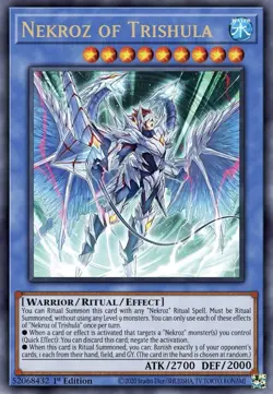 BLMM-EN132 "Nekroz of Trishula" Secret Rare YuGiOh! NEW - Image 1