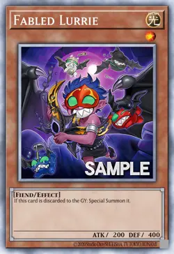 BLMM-EN104 "Fabled Lurrie" Secret Rare YuGiOh! NEW - Image 1