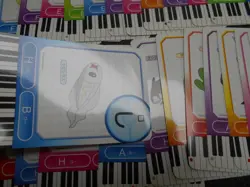Pokemon Music Musical Note Card Best Wishes Complete x70 Pikachu Ash etc #4150 - Image 2